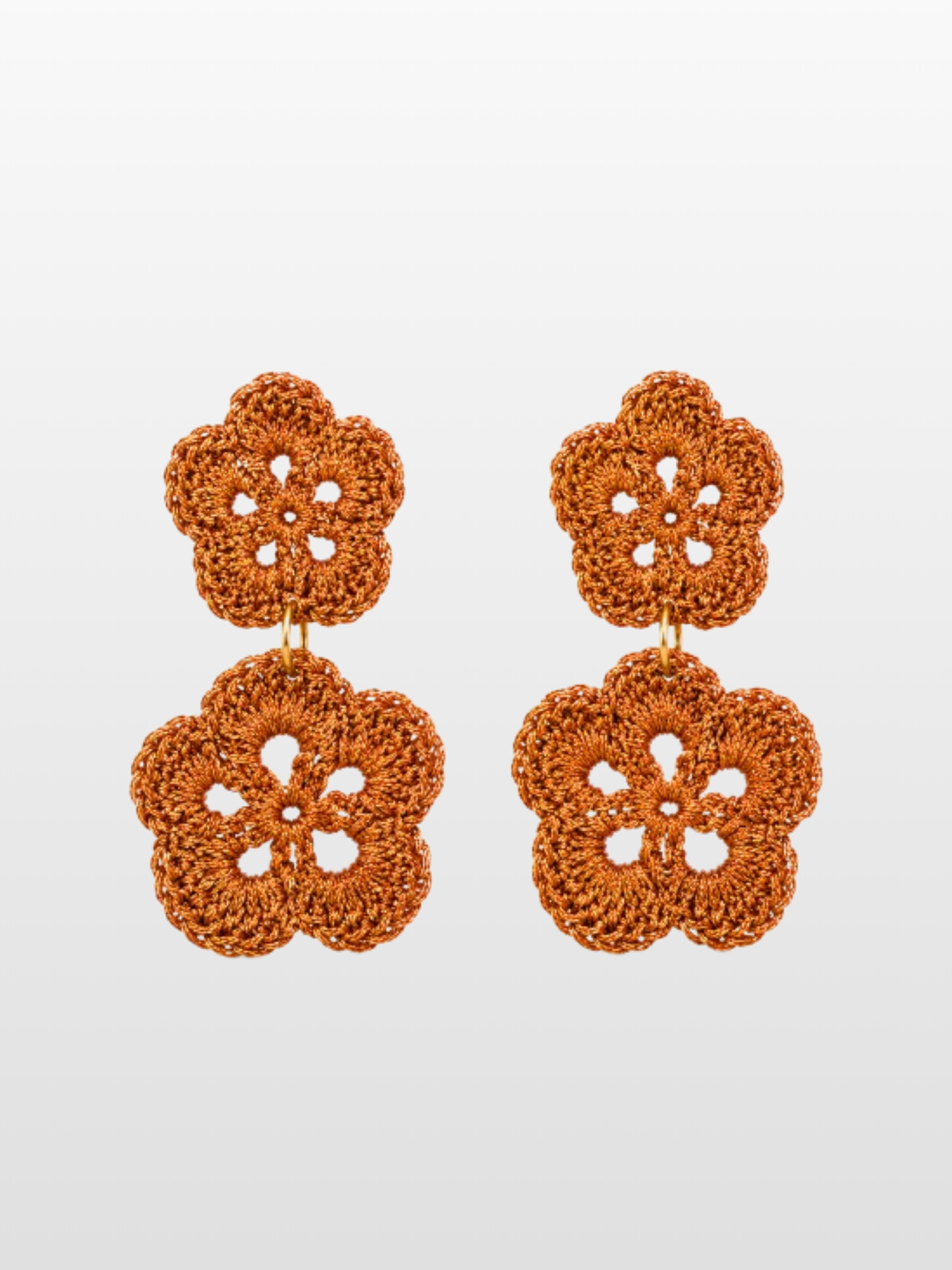 Pendientes de Crochet Flor