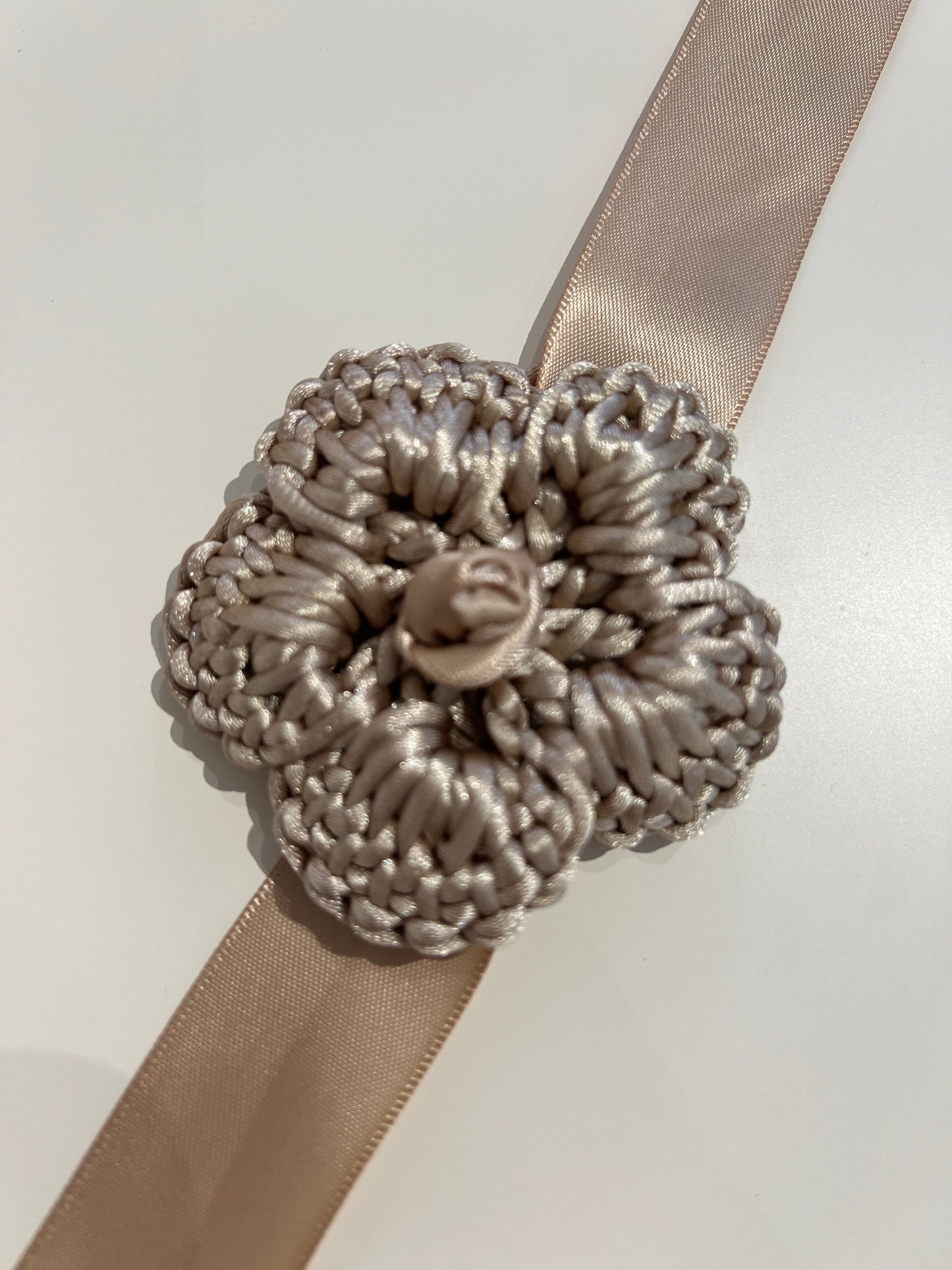 Choker de Crochet Hecho a Mano