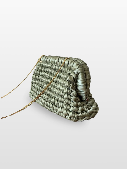 Bolso Carmen XL en Raso para Invitada