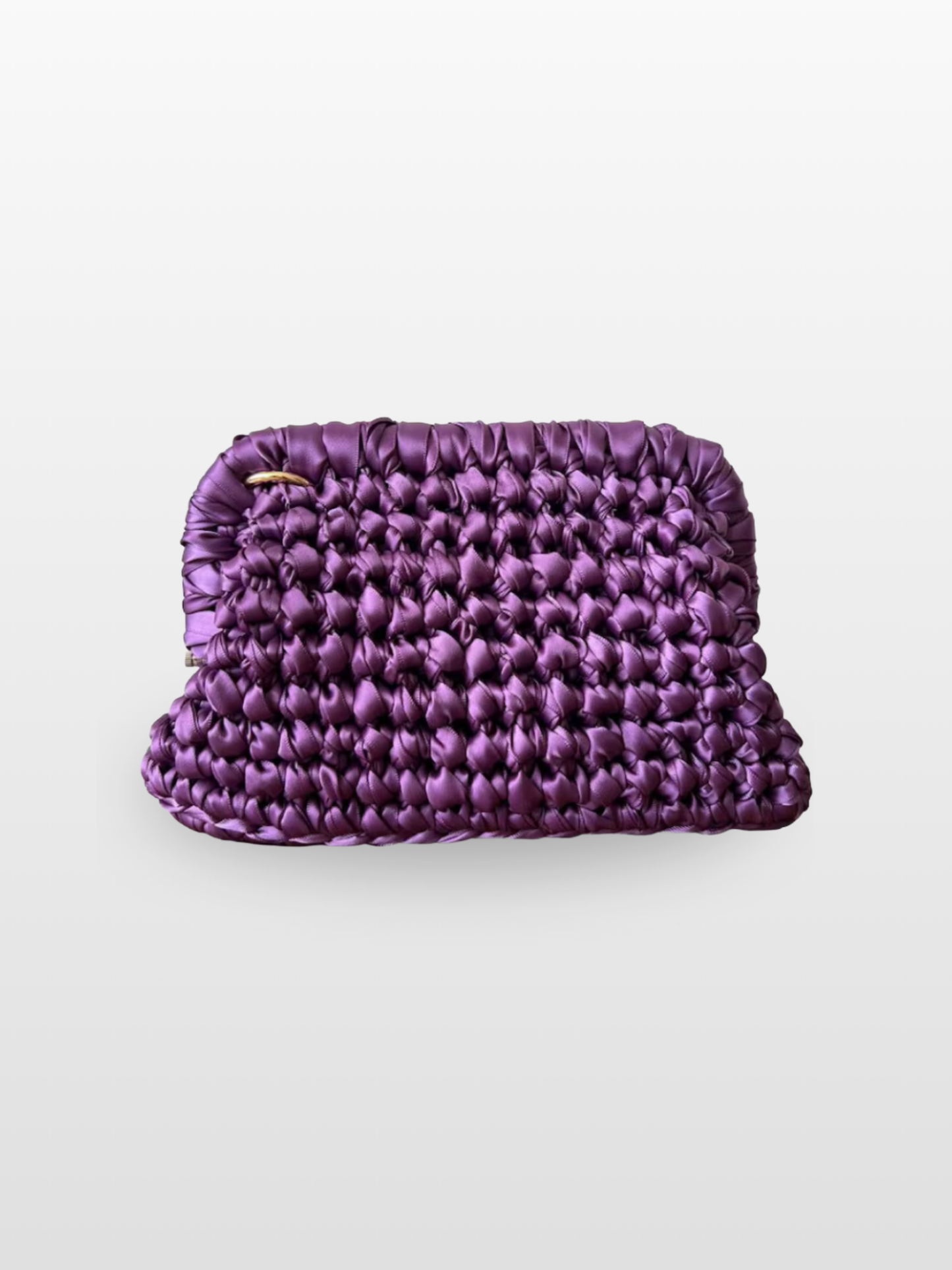 Bolso Carmen de Crochet en Raso para Boda