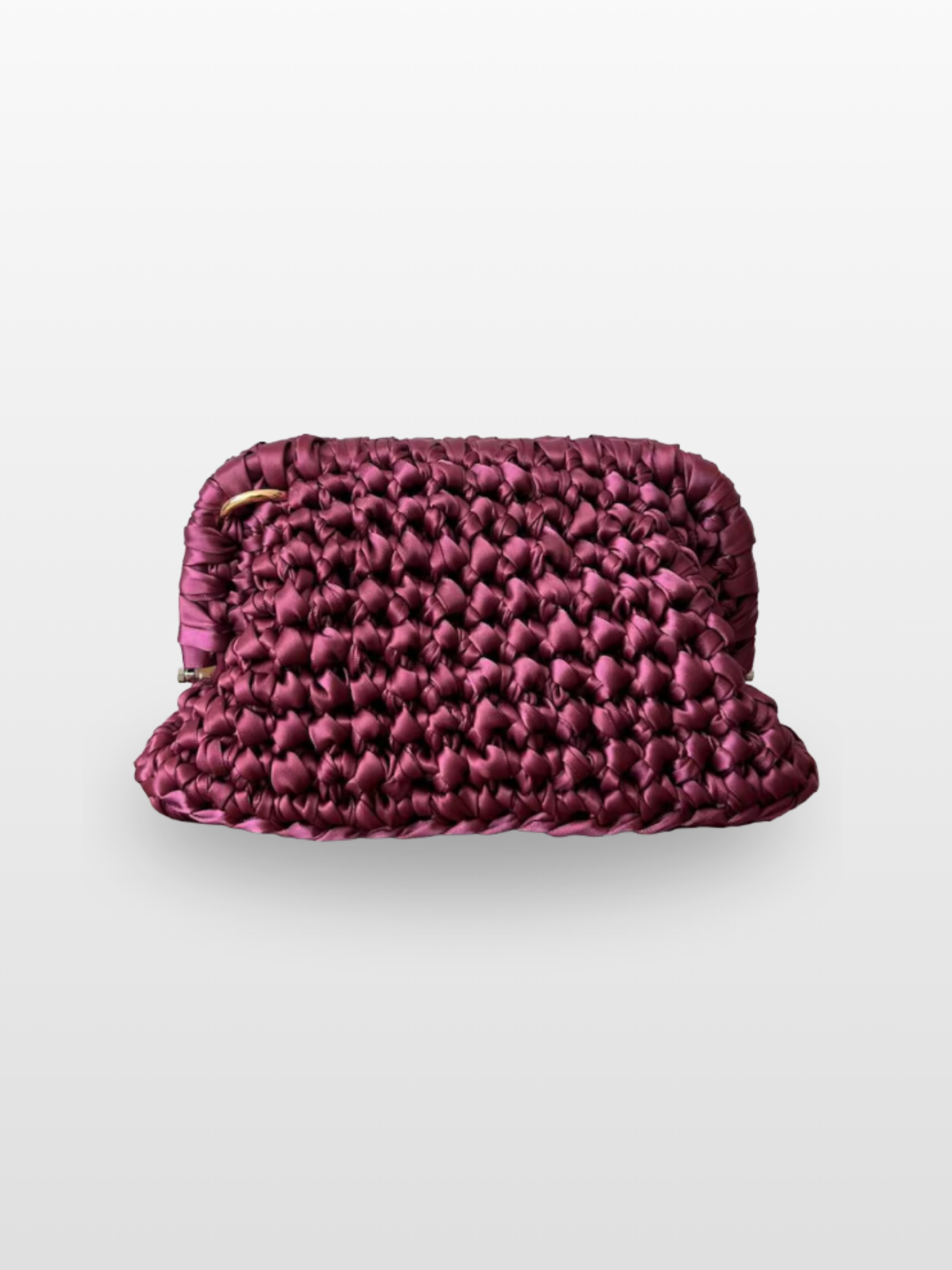 Bolso Carmen de Crochet en Raso para Boda