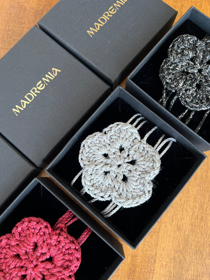 Choker flor Brillante