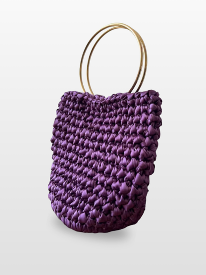 Bolso fiesta Maria Capazo con Asa Dorada