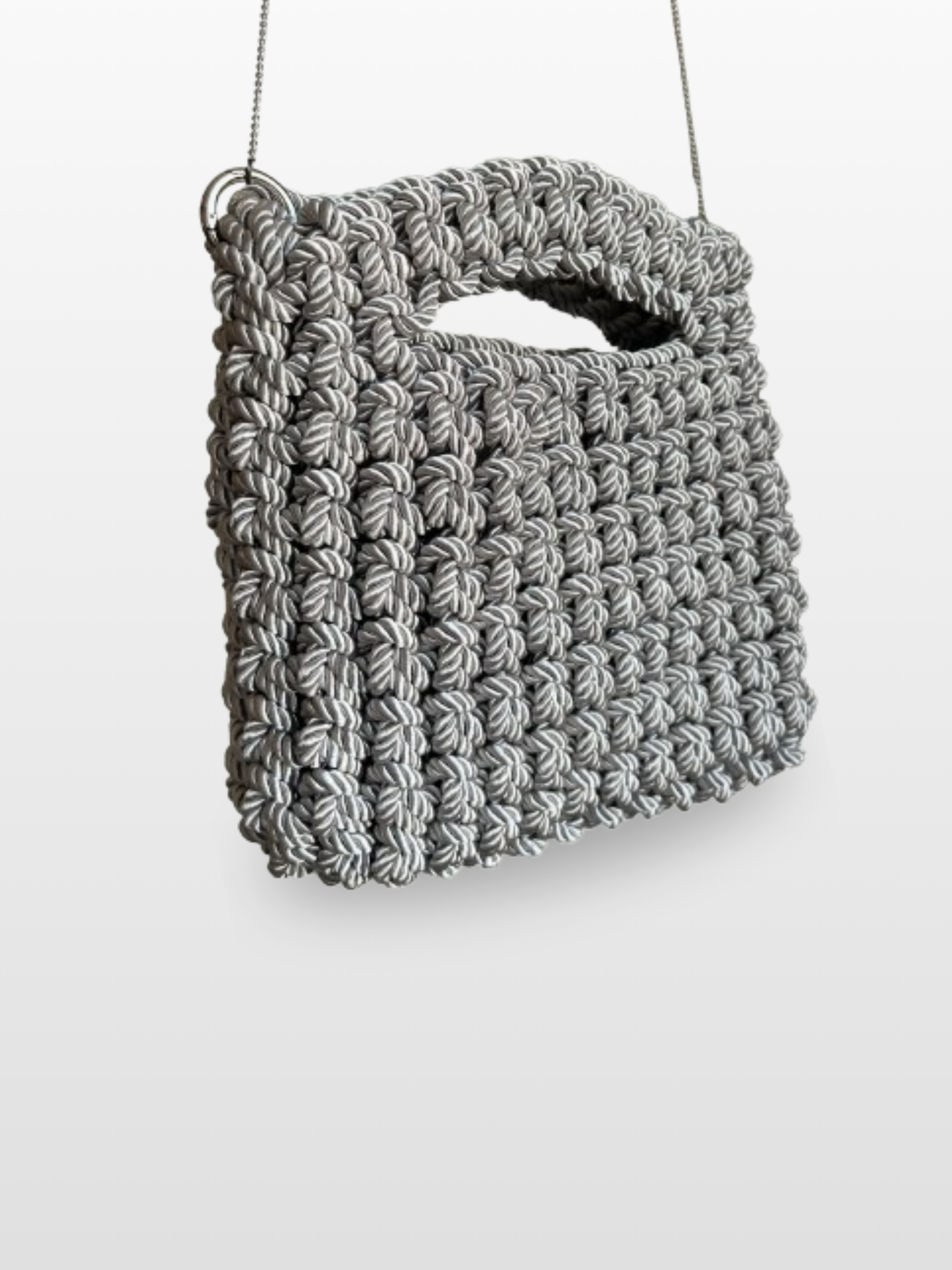 Bolso Dolores de Cuerda Satinada para Fiesta