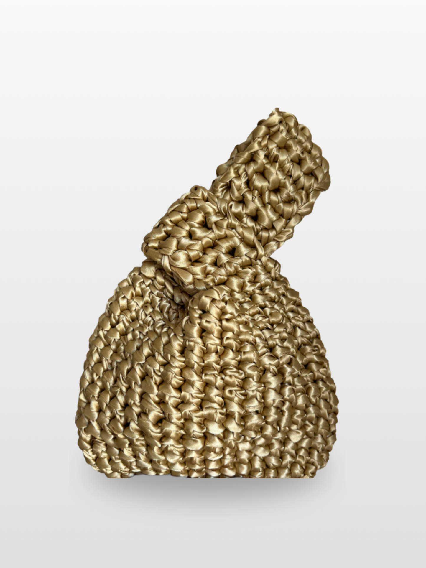 Bolso Akita de Crochet en Raso para Boda