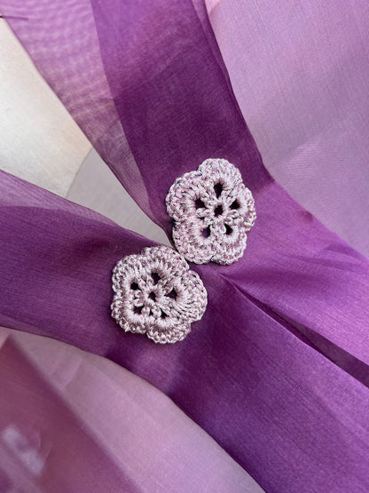 Estola organza de seda