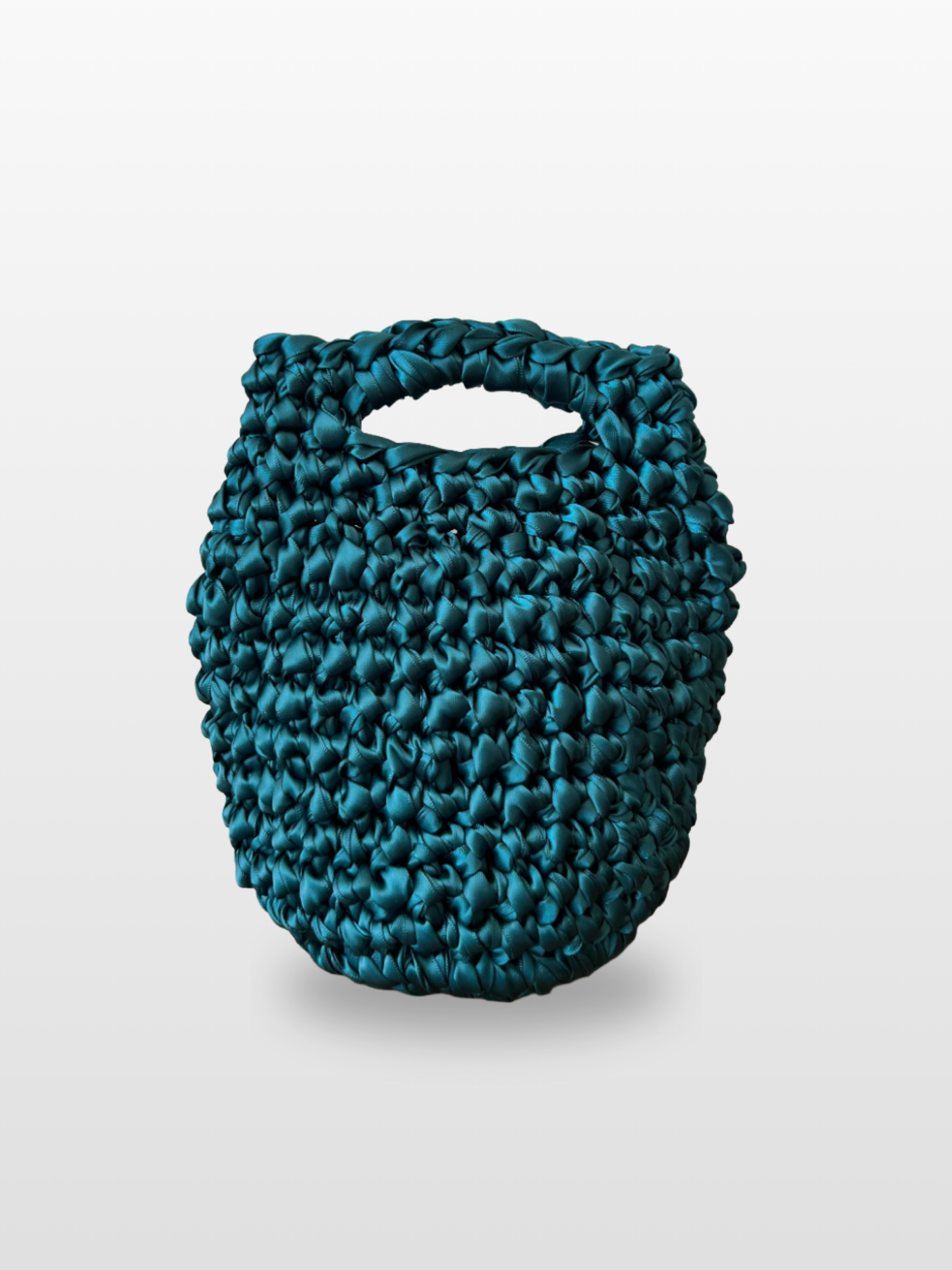 Bolso Rocío de Crochet en Raso para Invitada