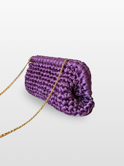 Bolso Carmen XL en Raso para Invitada
