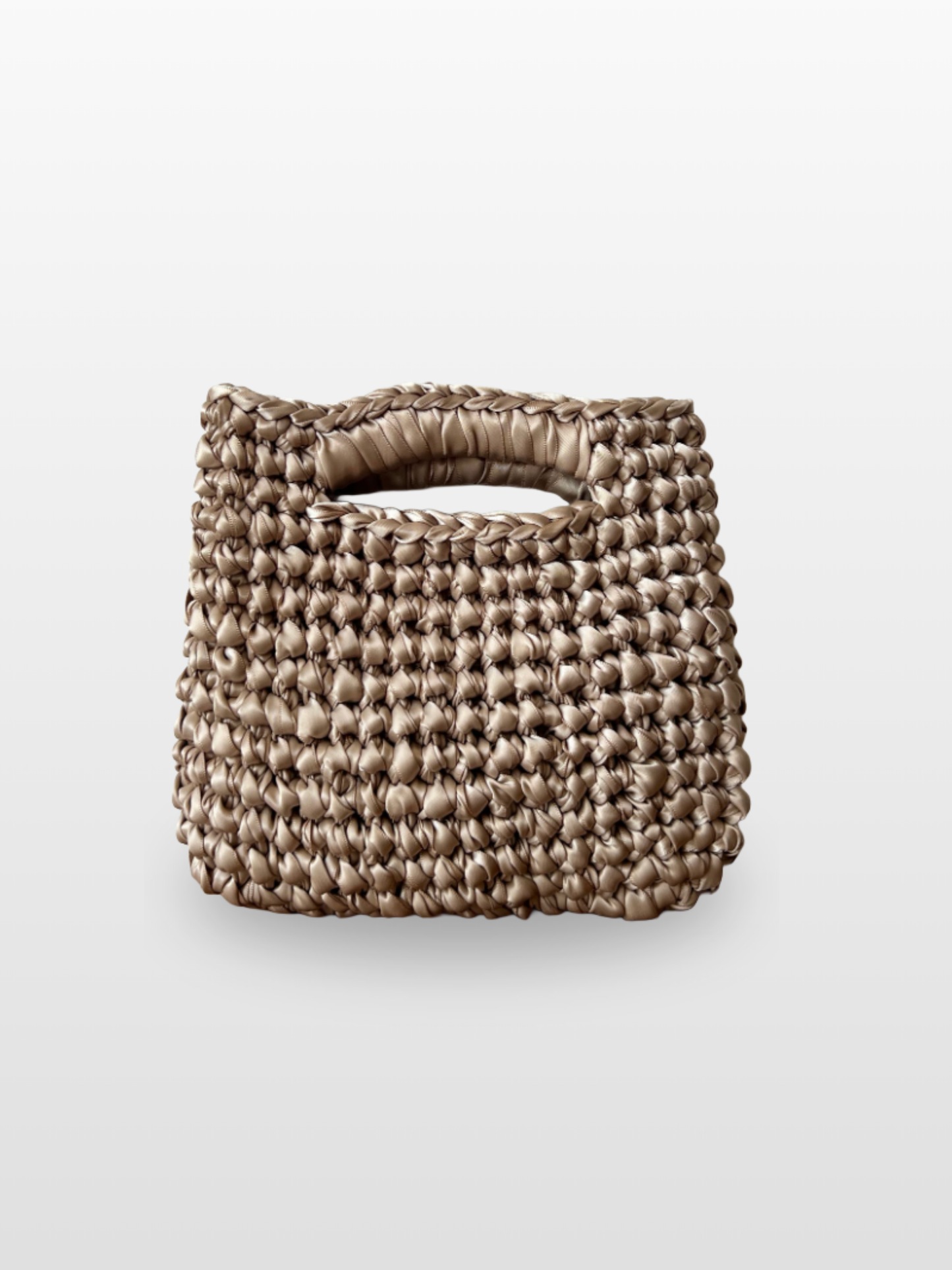 Bolso Dolores Crochet en Raso
