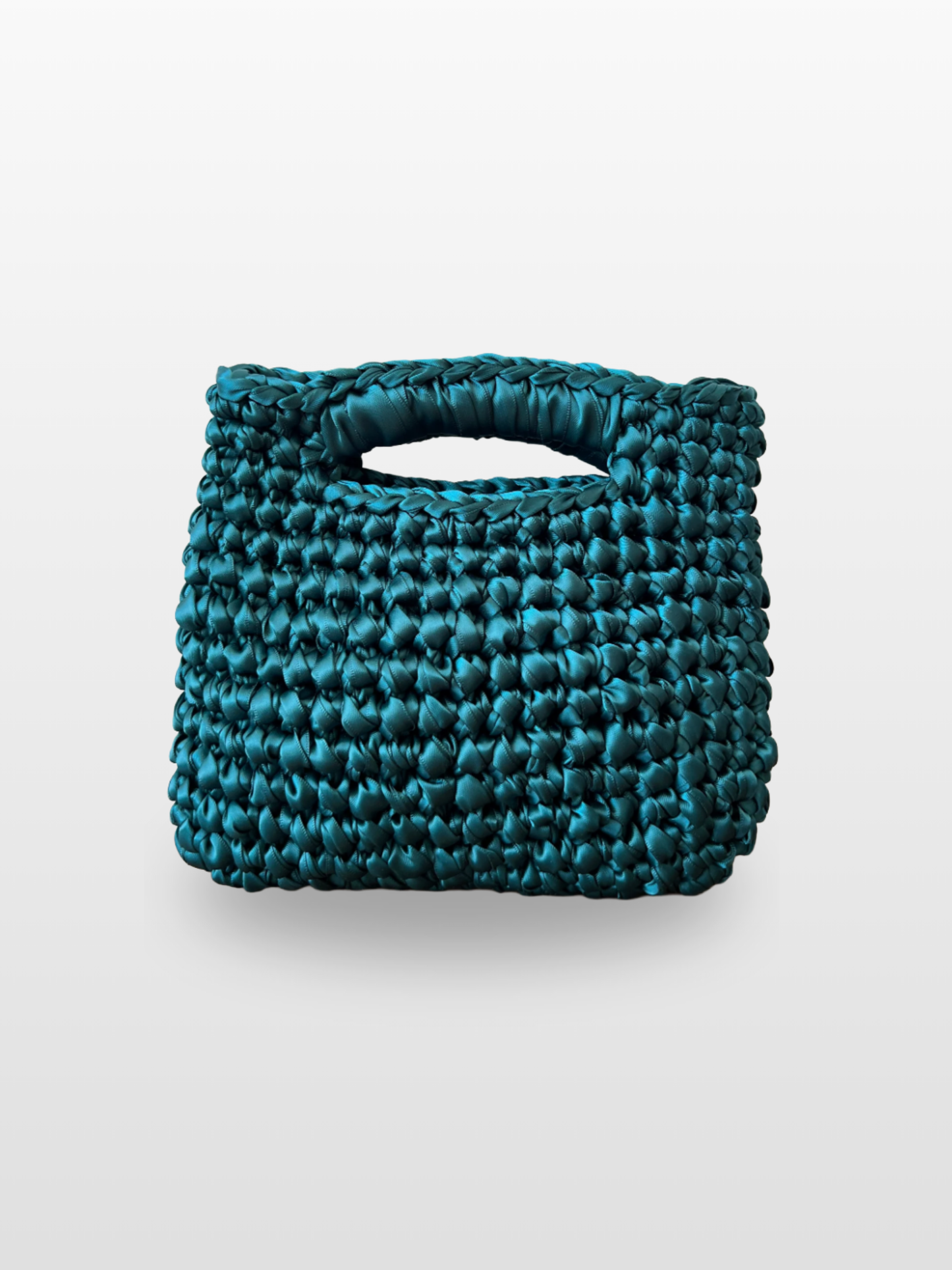 Bolso Dolores Crochet en Raso