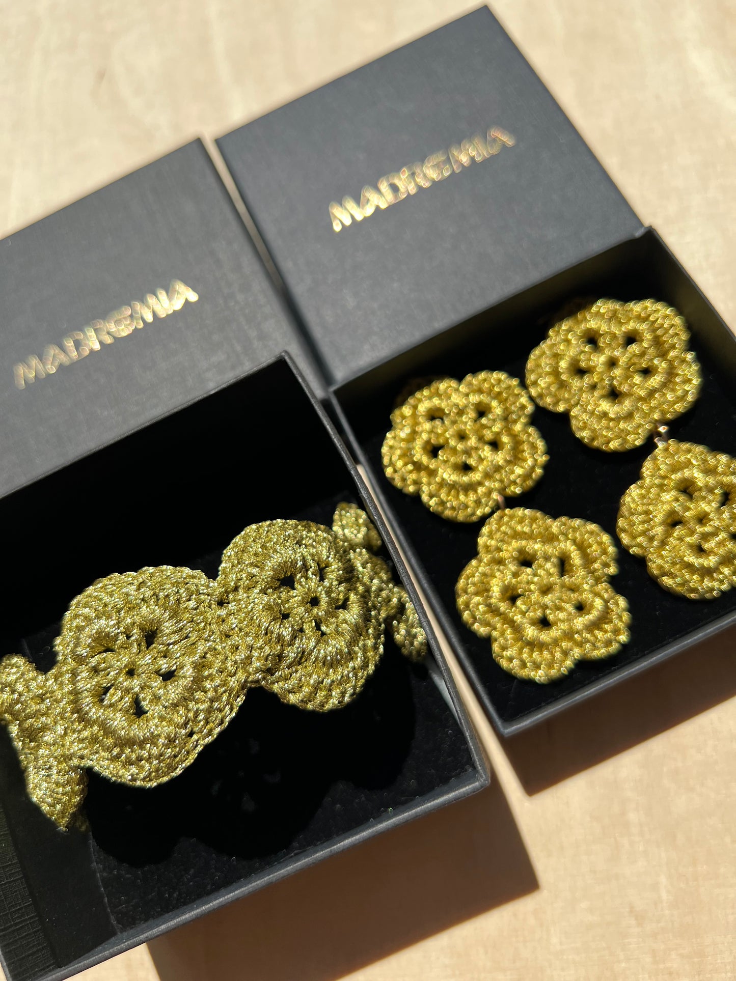 Pendientes flor