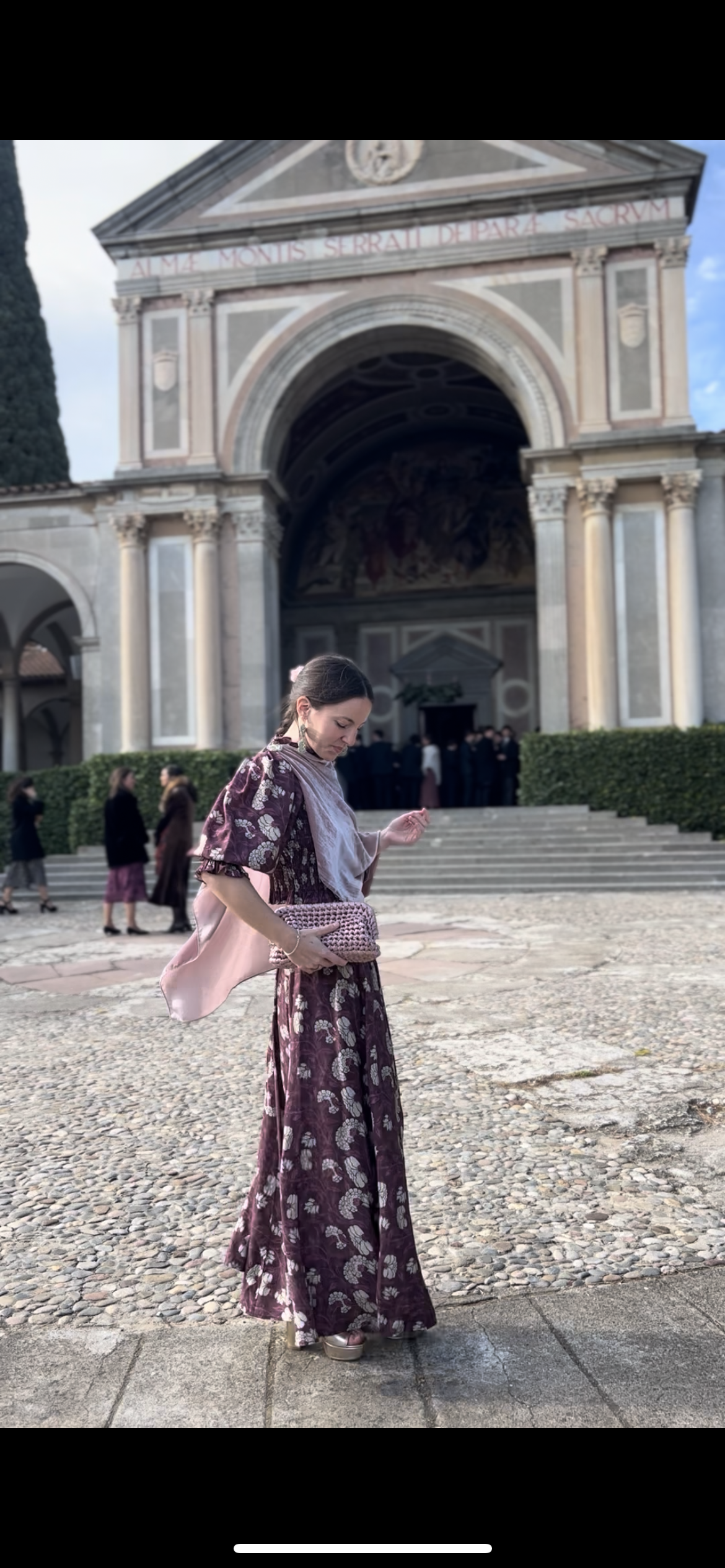 Estola terciopelo de seda