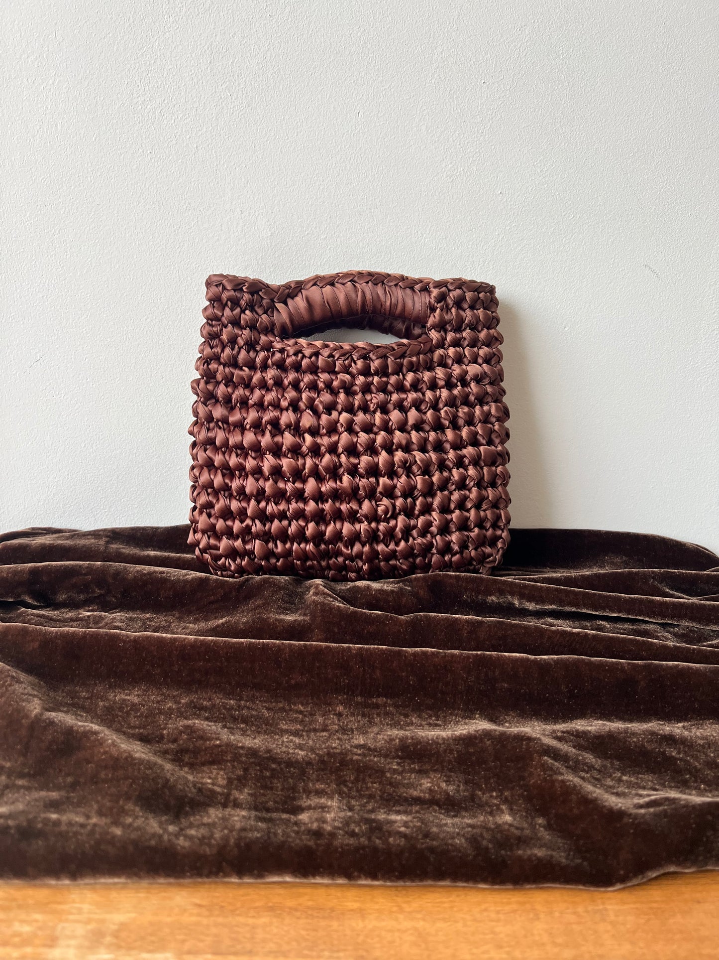 Estola terciopelo de seda