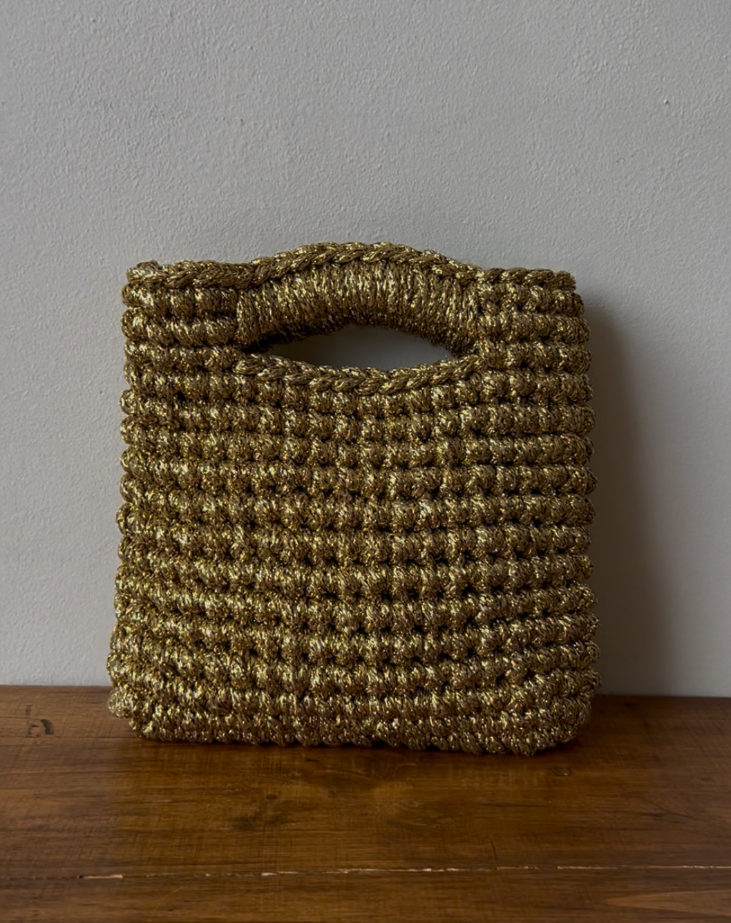 Bolso Dolores Metalizado para Fiesta