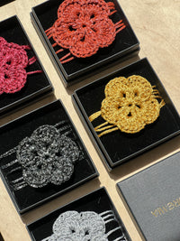 Choker flor Brillante