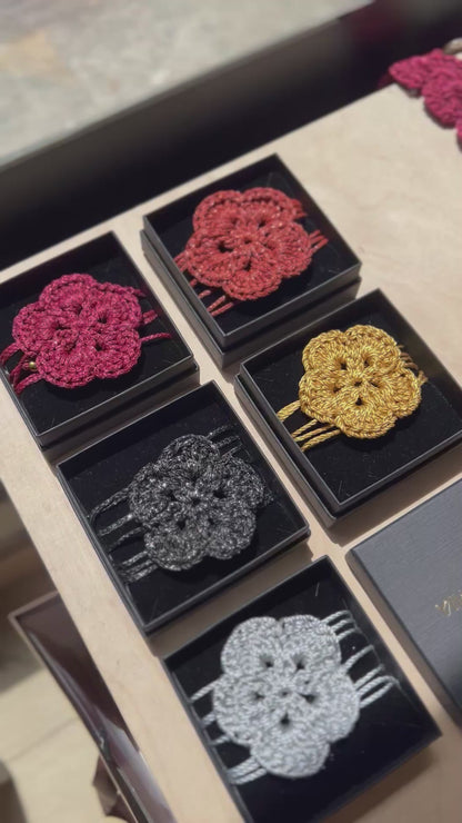 Choker flor Brillante