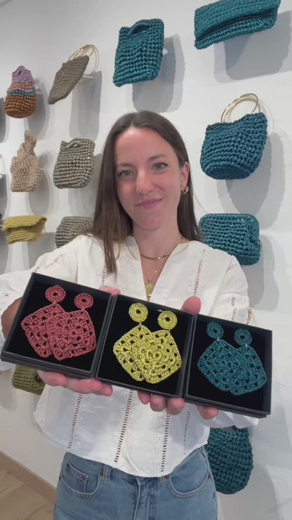 Pendientes Metalizados