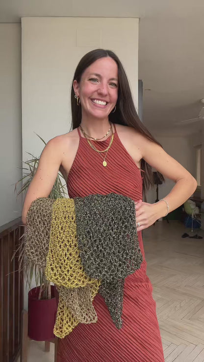 Poncho Metalizado
